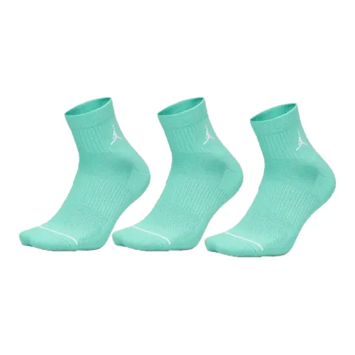 Низкие носки Nike унисекс 3 упаковки зеленые