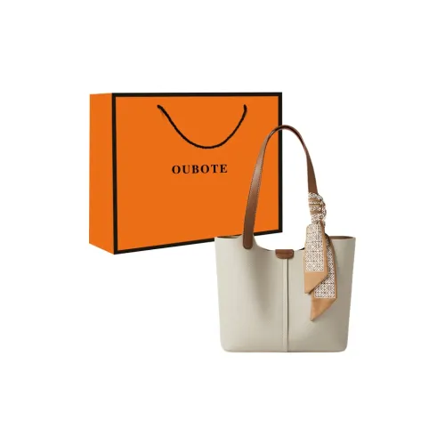OUBOTE Сумка через плечо из синтетической кожи стандартная женская молочно-белая