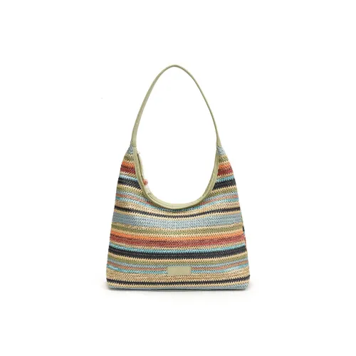 Сумки через плечо, многоцветные, женские