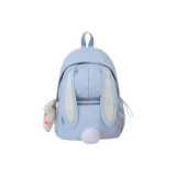 Синий медведь подвеска с рюкзаком