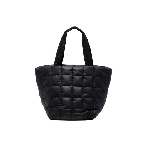 lululemon Нейлон с Полиэстер Тоут Сумка Сумка для покупок Сумка на плечо Сумка обычная Женская Черная