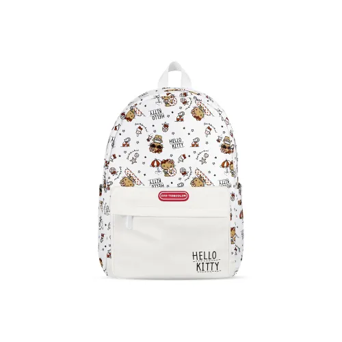 Sanrio Polyester Backpack Medium Women's White