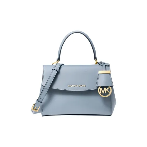 MICHAEL KORS MK Ava Коровья кожа Сумка Сумка через плечо Сумка через плечо Мини Женская Пыльно-голубая