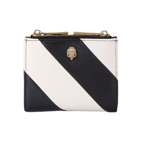 Kurt Geiger London Кожа Держатель для карт Мини Женский Черный Белый
