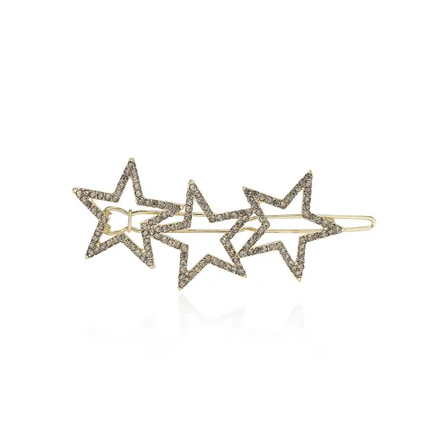 YIRU Artificial Crystal Alloy Hair Clips Women's