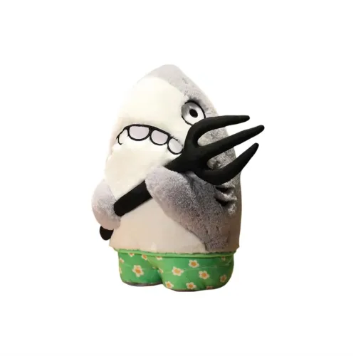 Little Cucu Акула Fork Куклы Плюшевый Брелок 12 см Рекомендуемый рост