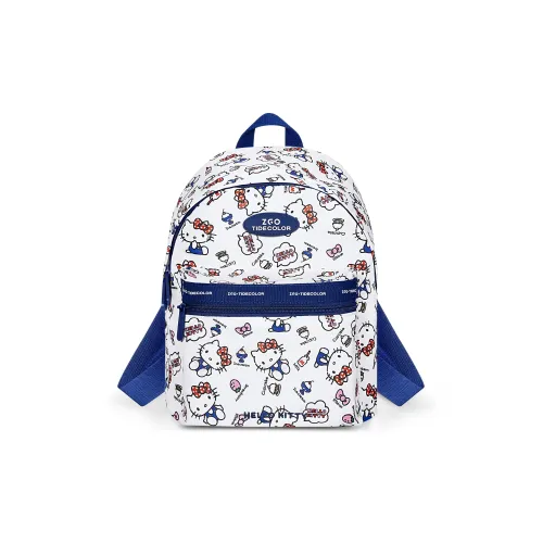 Sanrio Polyester Backpack Women's Blue White Санрио Полиэстер Рюкзак Женские Синий Белый