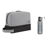 Серый + Модный Спортивная Бутылка для воды Серого цвета