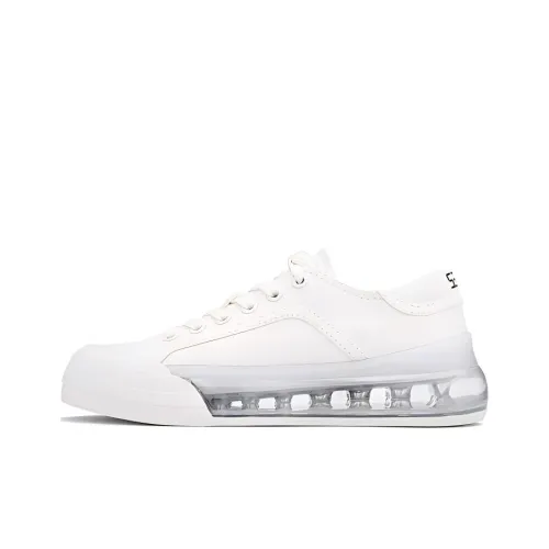 Shoes53045 Скейтборд Кроссовки Низкие Белые Унисекс