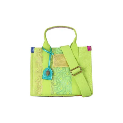 Kurt Geiger London Canvas Bag Tote Bag Shopping Bag Small Women's Green