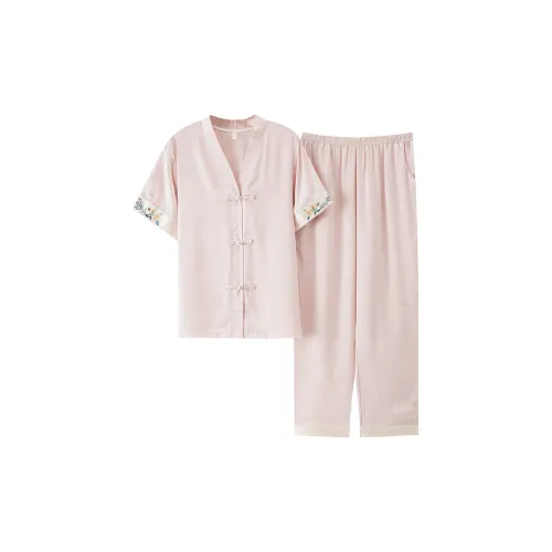 The Story Of The Flower Season Пижамный комплект Женские Лотос Цвет