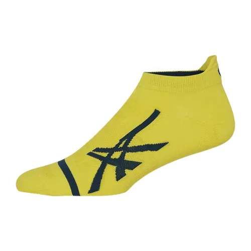Asics SINGLE TAB Ярко-желтые унисекс носки