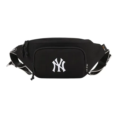 MLB Холст Сумка через плечо Бананка Стандартная Унисекс Черная