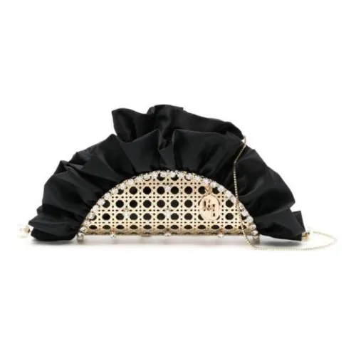 Rosantica Латунь с золотым покрытием унисекс черный клатч