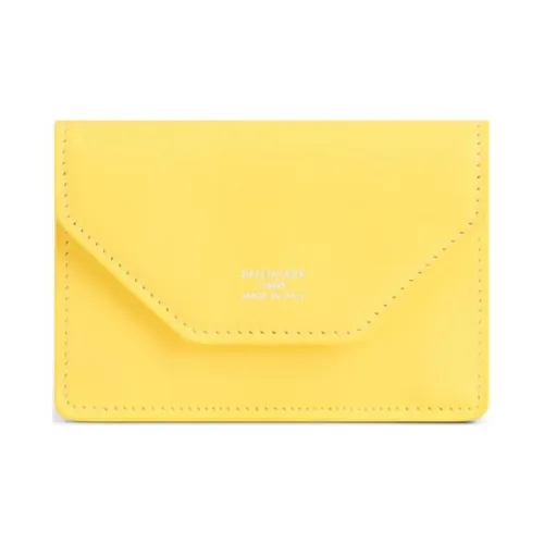 Balenciaga Гладкая Телячья Кожа Кошелек Мини Женский Желтый