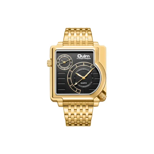 Oulm Кварцевый механизм Мужские часы 48 мм Синий