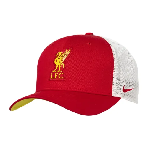 Nike Хлопковые кепки унисекс красного цвета