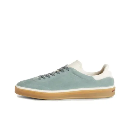 Loro Piana Низкие кроссовки для скейтбординга мужские зеленые
