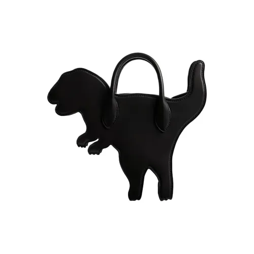 COACH Rexy Коровья кожа Нерегулярной формы Сумка Сумка через плечо Сумка Большая Унисекс Черная