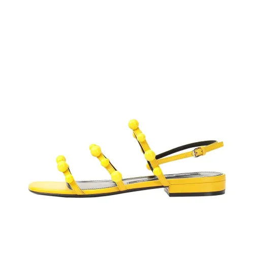 SERGIO ROSSI Sr Chupetas one Ремень Сандалии Женские Желтый