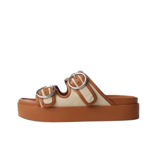 RAG BONE Слипоны 3 см Женские Коричневый