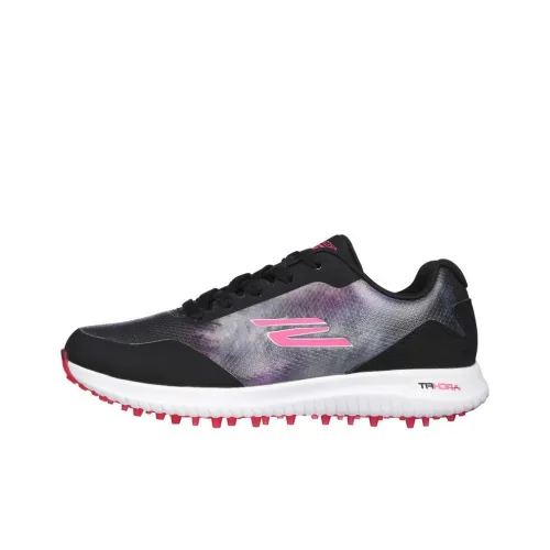 Skechers Go Golf Collection Max 2 Splash Low Топ Обувь для гольфа Женские Черно-розовый