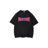 Черный (розовый логотип)