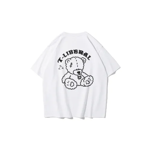 T liberal Короткий рукав T-рубашки Унисекс