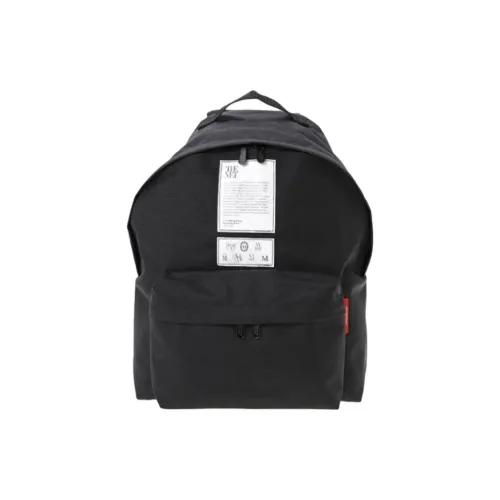 Manhattan Portage Nylon Backpack Medium Unisex Black Манхэттен Портедж Нейлоновый Рюкзак Средний Унисекс Черный