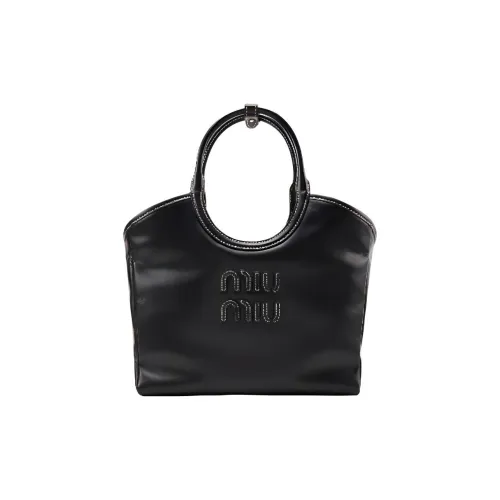 MIU MIU Кожа Сумка через плечо Сумка Обычная Женская Черная