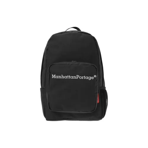 Manhattan Portage Nylon Регулируемый Рюкзак Большой Унисекс Черный