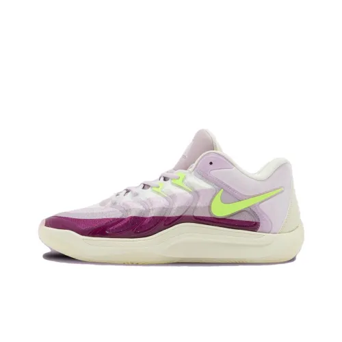 ALCHEMIST x Nike KD 17 Low Топ Баскетбольные кроссовки Мужской Фиолетовый Rice Цвет