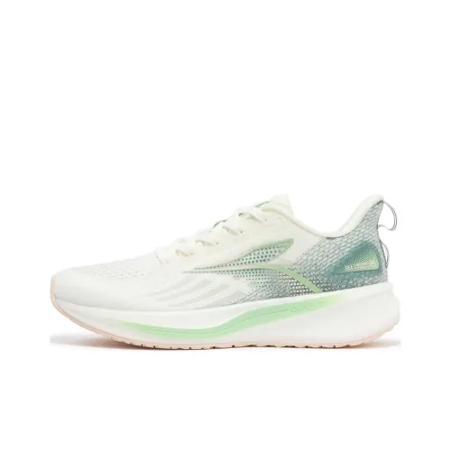 361° Wing Gundam 5,0 Беговые кроссовки Низкий топ Белый Зеленый Женский