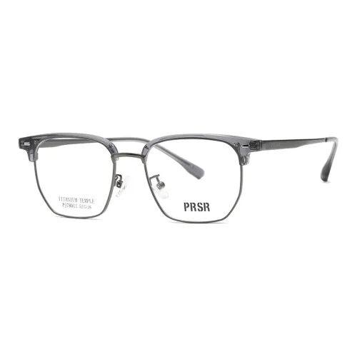 Prsr Пластина And Металл Semi Титан Оправа для очков Unisex