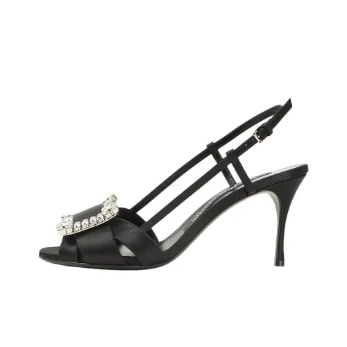 SERGIO ROSSI SR Twenty one Ремень Сандалии 7,5 см Женские Синие