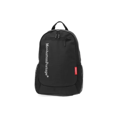 Manhattan Portage Nylon Backpack Medium Unisex Black Манхэттен Портедж Нейлоновый Рюкзак Средний Унисекс Черный
