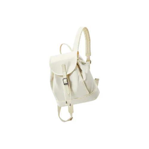 NANACREW Ткань Ведрообразная Сумка Рюкзак Стандартный Женский Черный Экрю Бургунди