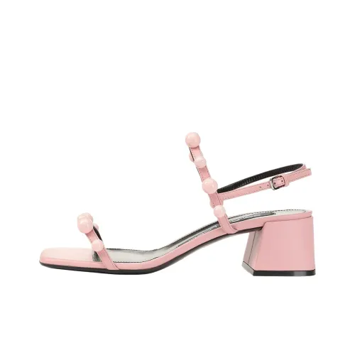 SERGIO ROSSI Sr Chupetas one Ремень Сандалии Женские Розовый