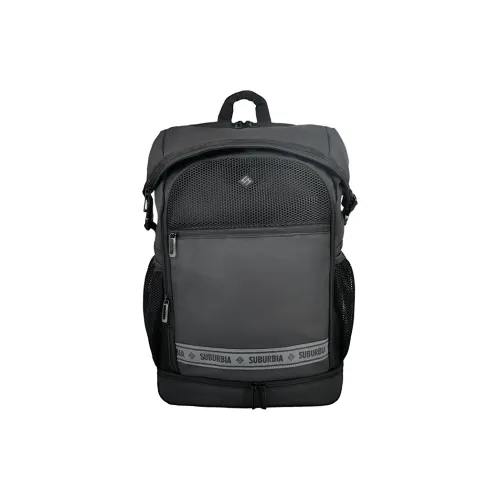 SUBURBIA ПУ (полиуретан) Рюкзак Большой Унисекс Черный