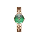 LA188 Розовый корпус, зеленый циферблат