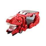 Красный динозавр, съедающий дорожку, встроенная память автомобиля (с 2 автомобилями из сплава)