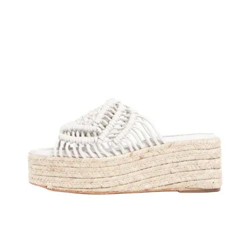 Paloma Barceló Слипоны 6 см Женские Белые