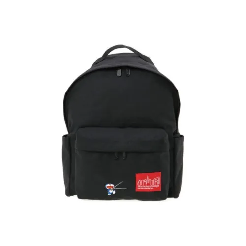 Manhattan Portage Doraemon Collaboration Classic Fabric Backpack Medium Unisex Black