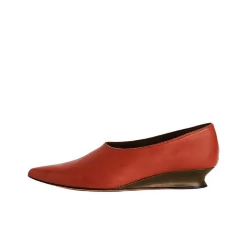 Loro Piana Женские повседневные туфли, красный, женские