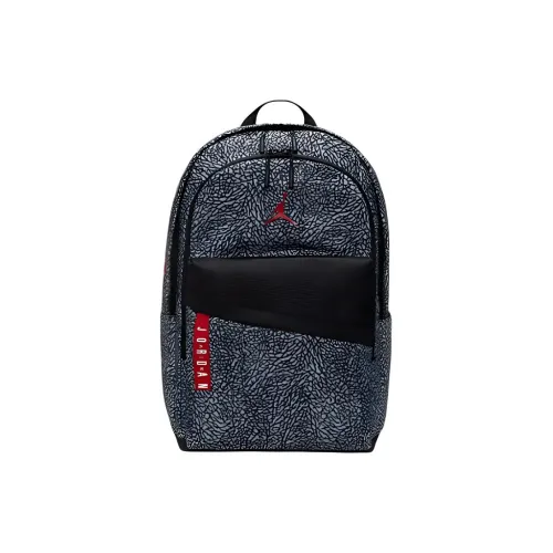 Jordan Ткань Рюкзак Средний Unisex Light Wolf Серый