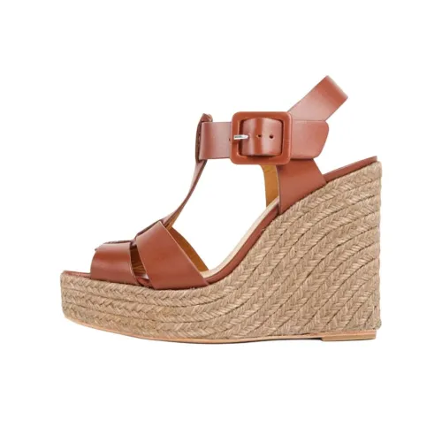 Paloma Barceló One Ремешок Сандалии 12 см Женские Коричневый