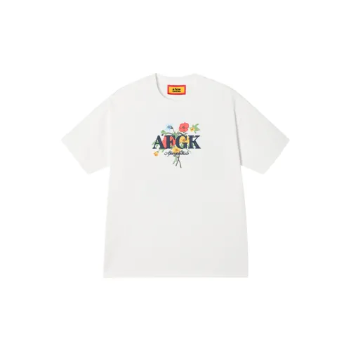 AFGK совместная бренд SS24 Короткий рукав T-рубашки Унисекс