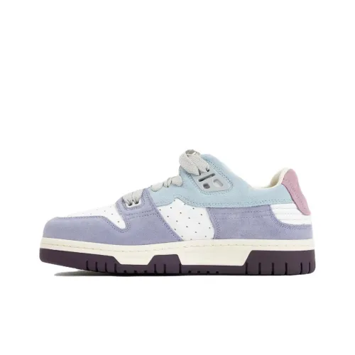 ACNE STUDIOS Низкие кроссовки для скейтбординга женские синие и белые