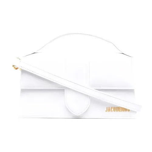Клатч Jacquemus из гладкой кожи женский белый