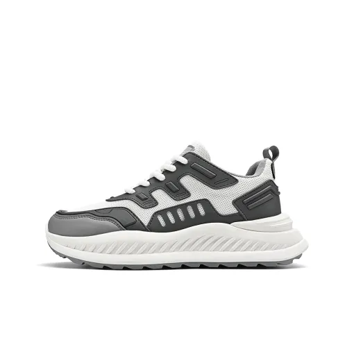 Prince McQueen противоскользящая и износостойкая визуально увеличивающая высоту низкий топ повседневная обувь мужская